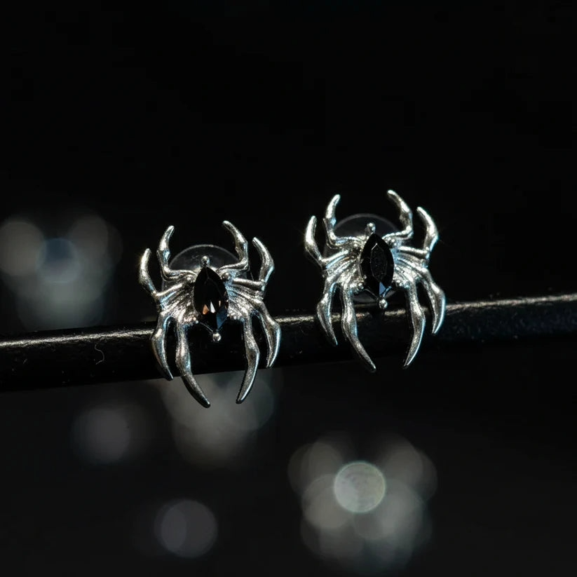 Widow’s Silk Earrings